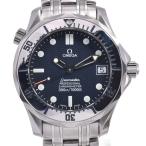 オメガ OMEGA 2552.80 シーマスター プロフェッショナル 300M ネイビー 自動巻き ボーイズ 美品 腕時計 J#147927