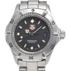 タグホイヤー TAG HEUER WE1410-R プロフェッショナル デイト ブラック クォーツ レディース 良品 腕時計 H#147928