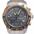 タグホイヤー TAG HEUER CN1150 プロフェッショナル クロノグラフ グレー クォーツ メンズ 内箱付き 腕時計 K#147934