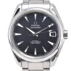 オメガ OMEGA 231.10.39.21.01.001 シーマスターアクアテラ 150m デイト ブラック 自動巻き メンズ 美品 保証書付き 腕時計 I#147952