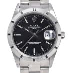 ロレックス ROLEX 15210 ヴィンテージ オイスターパーペチュアル Cal.3135 ブラック 自動巻き メンズ 良品 腕時計 N#148074