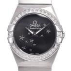 オメガ OMEGA 123.15.24.60.01.001 コンステレーション ブラッシュ ダイヤベゼル クォーツ レディース 美品 保証書付き 腕時計 L#148462