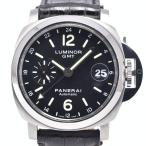 パネライ PANERAI PAM00244 ルミノール マリーナ デイト ブラック 自動巻き メンズ 箱・保証書付き 腕時計 N#148616