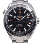 オメガ OMEGA 232.30.44.22.01.002 シーマスター プラネットオーシャン GMT ブラック 自動巻き メンズ 良品 保証書付き 腕時計 P#148708