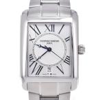 フレデリック・コンスタント FREDERIQUE CONSTANT FC-245X4C2 クラシック カレ デイト シルバー クォーツ メンズ 美品 腕時計 N#148756