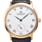 ジャガー・ルクルト JAEGER-LECOULTRE 155.2.9 ジェントローム ホワイト 自動巻き メンズ 美品 腕時計 P#148963