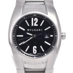 ブルガリ BVLGARI EG30S エルゴン デイト ブラック クォーツ