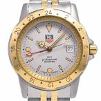 タグホイヤー TAG HEUER WS1120 プロフェッショナル200ｍ GMT 200M ホワイト クォーツ メンズ 良品 腕時計 A#149341