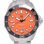 タグホイヤー TAG HEUER WBP201F アクアレーサー デイト オレンジ 自動巻き メンズ 良品 腕時計 B#149481