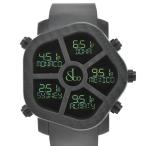 ☆ジャンク【JACOB&CO】ジェイコブ ゴースト PVD 300.100.11.NS.MB.4NS クォーツ メンズ Z#92039