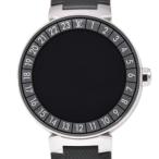 ☆良品【LOUIS VUITTON】ルイ・ヴィトン タンブール ホライゾン スマートウォッチ  QA004 クォーツ メンズ O#94490