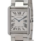 ☆良品【CARTIER】カルティエ タンクソロLM W5200014 SS クォーツ メンズ J#9 ...