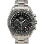 ☆美品【OMEGA】オメガ スピードマスター ブロードアロー GMT 3581.50 自動巻き メン ...