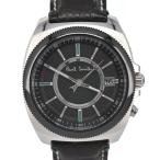 Yahoo! Yahoo!ショッピング(ヤフー ショッピング)☆美品【Paul Smith】ポール・スミス H416-S06658 SS/レザー ソーラー電波 メンズ P#96471