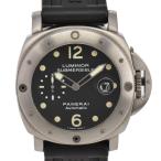 ☆訳あり【PANERAI】パネライ ルミノール サブマーシブル PAM00025 チタン/ラバー 自 ...