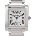 ☆良品【CARTIER】カルティエ タンクフランセーズLM W51002Q3 自動巻き メンズ B# ...