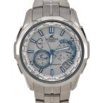 △ ☆良品【CASIO】カシオ オシアナス マンタ OCW-S1400PW-7AJF ソーラー電波  ...