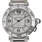 ☆美品【CARTIER】カルティエ パシャシータイマー W31080M7 自動巻き メンズ K#98 ...