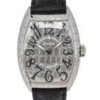 ☆美品【FRANCK MULLER】フランクミュラー トノーカーベックス アイアンクロコ 8880S ...