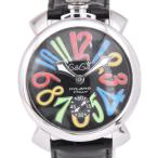 ☆良品【GaGa MILANO】ガガミラノ 5010.02S 手巻き メンズ O#98802