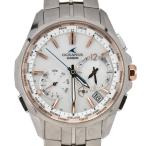 △ ☆良品【CASIO】カシオ オシアナス デイト OCW-S1400PW-7AJF チタン ソーラ ...