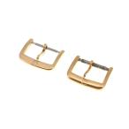 [OMEGA] Omega оригинальный хвост таблеток пряжка 2 шт. комплект 16mm Gold цвет GP X#B2360