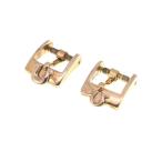 [OMEGA] Omega оригинальный хвост таблеток пряжка 2 шт. комплект 10mm/9.5mm Gold цвет GP X#B2356