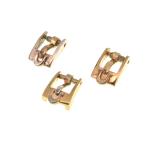 [OMEGA] Omega оригинальный хвост таблеток пряжка 3 шт. комплект 6mm Gold цвет GP X#B2362