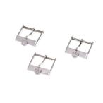 [OMEGA] Omega оригинальный хвост таблеток пряжка 3 шт. комплект 14mm для серебряный цвет SS X#B2386