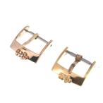  Corum CORUM оригинальный хвост таблеток пряжка 14mm для 2 шт. комплект Gold цвет GP X#B2530