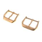  Corum CORUM оригинальный хвост таблеток пряжка 10mm для 16mm для 2 шт. комплект Gold цвет GP X#B2531
