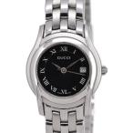 Yahoo! Yahoo!ショッピング(ヤフー ショッピング)【GUCCI】グッチ 5500L SS 黒文字盤 デイト クォーツ レディース L#D0054