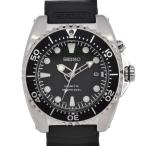Yahoo! Yahoo!ショッピング(ヤフー ショッピング)【SEIKO】セイコー キネテックダイバー 5M62-0BL0 デイト SS ラバー クォーツ メンズ M#D0277