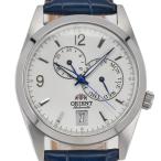 Yahoo! Yahoo!ショッピング(ヤフー ショッピング)☆良品【ORIENT】オリエント ET07-C1-C シルバー文字盤 デイデイト 自動巻き メンズ N#D0420