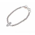 ☆未使用品【GaGa MILANO】ガガミラノ ナンバーブレスレット No.3 MBN-3 SV925 5mmボール 15〜17ｃｍ レディース F#F0703