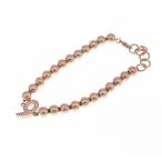 ☆未使用品【GaGa MILANO】ガガミラノ ナンバーブレスレット No.9 MBN-9 SV925(PGP) 7mmボール 17〜19ｃｍ ユニセックス F#F0714