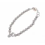 ☆未使用品【GaGa MILANO】ガガミラノ ナンバーブレスレット No.5 MBN-5 SV925 7mmボール 17〜19ｃｍ ユニセックス F#F0725