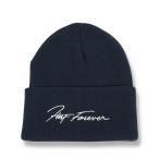 ショッピングビーニー HUF ハフ FOREVER BEANIE ニットキャップ フォーエバー ネイビー ニット帽 メンズ レディース ビーニー ストリート ニットキャップ 帽子 冬 男女兼用 スケボー