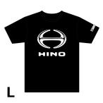 [アオシマ通販限定] 日野自動車×アオシマTシャツ ブラック L