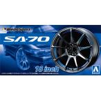  Aoshima The * tuned детали No.72 1/24 Weds Sport SA-70 18 дюймовый пластиковая модель 
