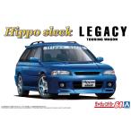  Aoshima The * tuned машина No.64 1/24hipo Sleek BG5 Legacy Touring Wagon '93 ( Subaru ) пластиковая модель 