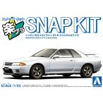  Aoshima приятный pra зажим комплект No.14-CW Ниссан R32 Skyline GT-R ( crystal белый ) пластиковая модель 