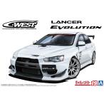 [10/18.19 LINE купон объект ] Aoshima The * tuned машина No.19 1/24 C-WEST CZ4A Lancer Evolution X '07 ( Мицубиси ) пластиковая модель 