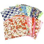 日本製墨書遊 春光園 折り紙 友禅手染和紙千代紙 15×15cm 20枚入 SKW-0800S