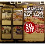 Yahoo! Yahoo!ショッピング(ヤフー ショッピング)ラゲッジタグ バッグタグ 木製 BAGTAGS TIME WORKS