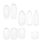 クリアネイルチップ 全サイズセッ�