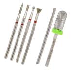  серебряный ногти механизм bit уход офсет бриллиант электрический машина baido металл bit 