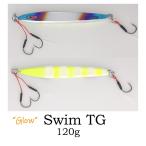 スイムTG 120ｇ チタンチャートゼブラグロー シーフロアコントロール