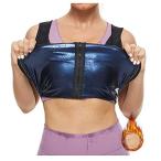 Zhilokdor Sauna Suit Waist Trainer for Women Waist Slimmer Sweat Vest Worko