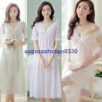 ルームウェア ネグリジェ 部屋着 夏 春 ワンピース 部屋着 大きい ランジェリー ナイトガウン